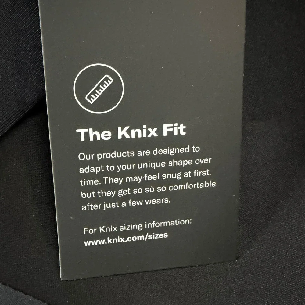 Knix Infinity Bra Womens XL Black Wireless Comfort Support Everyday Minimalist